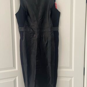 Spanx Black Sleeveless Sheath Dress